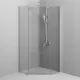 Душевой уголок AM.PM Sunny W87G-405-9090-MT 90х90 см профиль хром