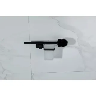 Настенный ёршик для унитаза Gappo G0710-6 чёрный