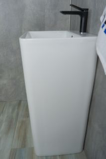 Раковина Gid Nb148 81117 накладная белая 42x41x86