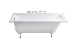 Ванна из искусственного камня Astra-Form Нью-Форм 01010060 170x75 см белый матовый