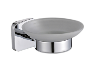 Мыльница РМС A1120 хром/матовое стекло