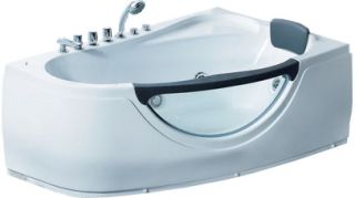 Акриловая ванна Gemy G9046 B R 161x96x68 (белая)