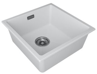 Мойка кухонная Paulmark Lumi LU45-WH белый