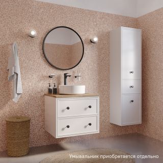 Тумба подвесная IDDIS Torr TOR60WVi95K со столешницей 60см дуб верона/белый матовый