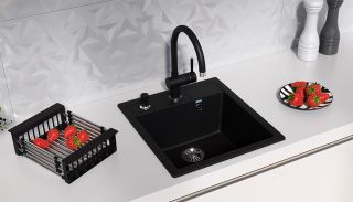 Кухонная мойка Ulgran Classic U-406-308 чёрный