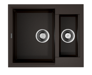 Мойка кухонная Omoikiri Sakaime 60-2-DC тёмный шоколад