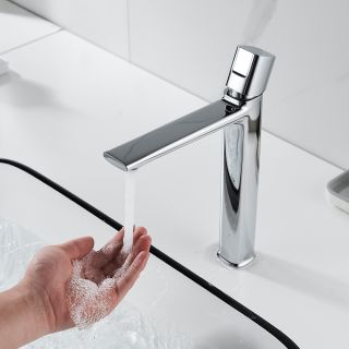 Смеситель для раковины высокий Maretti Lorenza LR32RF842-V, хром