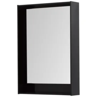 Зеркало с подсветкой Aquanet Милан 306383 60 см чёрный