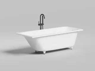 Ванна из искусственного камня Salini Orlanda S-Sense 102011GRH 170x70см RAL снаружи