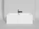 Ванна из искусственного камня Salini Orlanda Axis Kit S-Stone 103323M 170x75см белый матовый