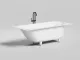 Ванна из искусственного камня Salini Ornella S-Sense 102312G 180x80см белый глянцевый