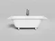 Ванна из искусственного камня Salini Ornella Axis Kit S-Sense 103513M 170x75см белый матовый