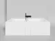 Ванна из искусственного камня Salini Ornella Axis S-Sense 103412MRF 190x90см RAL полностью