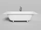 Ванна из искусственного камня Salini Ornella Axis Kit S-Stone 103522M 190x90см белый глянцевый