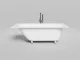 Ванна из искусственного камня Salini Ornella Kit S-Sense 102414MRF 170x80см RAL полностью