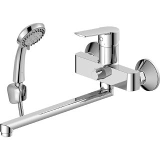 Смеситель для ванны Decoroom с ручным душем хром DR22043