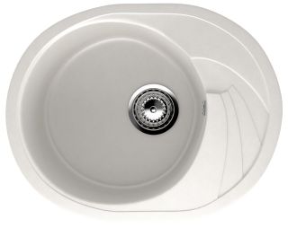 Кухонная мойка Ulgran Classic U-403-341 ультра-белый