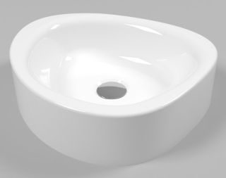 Раковина Whitecross Moonstone A 0727.040035.100 40см белый глянец