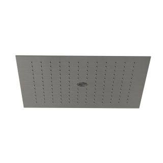 Верхний душ Kludi Asana 69420N2-00 с двумя видами струи 44 см сталь оружейная брашированная