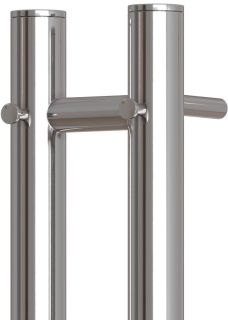 Полотенцесушитель электрический Point Деметра PN12812 П3 8x120см хром