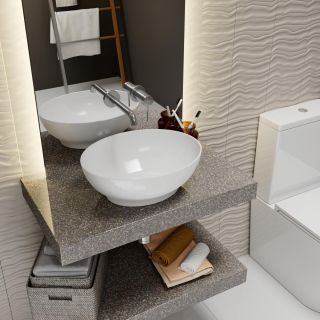 Раковина Point Сатурн PN43902 41см белый