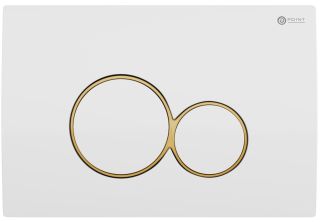 Сет Point PN48068WG: инсталляция Point Элемент PN45120 клавиша Point Виктория белый/золото PN44061WG унитаз Point Виктория PN41061