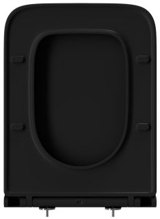 Крышка-сиденье Point Меркурий PN46831BM с микролифтом чёрный