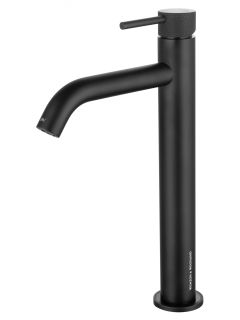 Смеситель для раковины Wonzon & Woghand WW-H1062-MB чёрный матовый