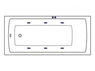 Гидромассаж Excellent SOFT SJ-SOFT-CR хром