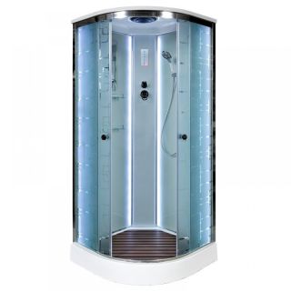Душевая кабина Deto ЕМ1580 LED 80х80х220 см