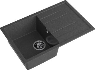 Мойка кухонная GranFest CLASSIC Q-780L графит