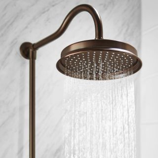 Душевая стойка Swedbe Terracotta Art 2511 со смесителем бронза