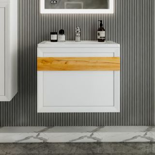 Тумба под раковину Бриклаер Берлин 4627125416071 70 см белый