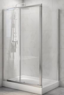 Душевой уголок BelBagno DUE 120x90см хром DUE-AH-1-120/90-C-CR