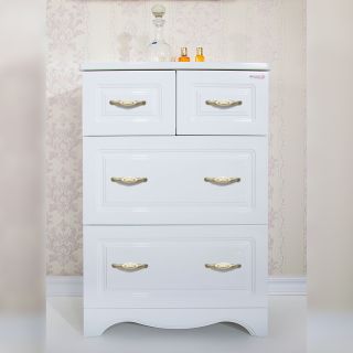 Комод для ванной Бриклаер Анна 4627125411403 65 см белый