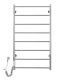 Полотенцесушитель электрический Domoterm Аврора DMT 109-8 50x90 EKTD L хром