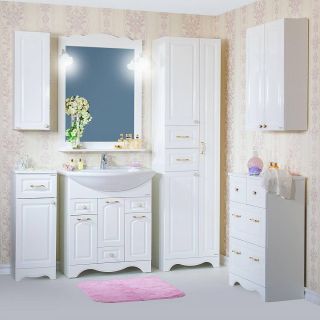 Шкаф навесной Бриклаер Анна 4627125411540 65 см белый