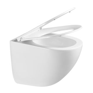 Подвесной унитаз Point Сатурн PN41901 безободковый белый