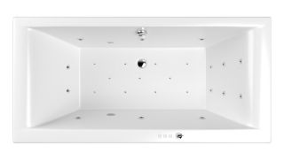 Гидромассажная ванна Whitecross Savia Duo 0103.170080.100.ULTRA.CR 170x80см Ultra хром