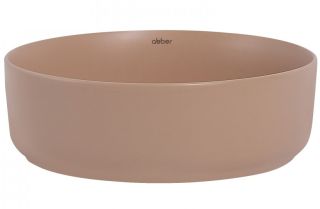 Раковина ABBER Bequem AC2108MBB 36см бежевый матовый