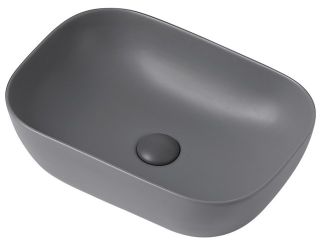 Раковина ABBER Rechteck 46см серый матовый AC2200MG
