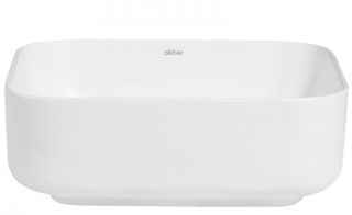 Раковина ABBER Rechteck AC2211MW 39см белый матовый