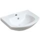 Раковина подвесная Azario 64.5х50х20 фаянс, цвет Белый (AZ4196)