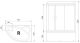 Душевой бокс Royal Bath ALP правый стекло матовое 150x100см RB150ALP-C-R