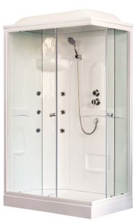 Душевая кабина Royal Bath HP левая стекло прозрачное 120x80см RB8120HP2-T-L