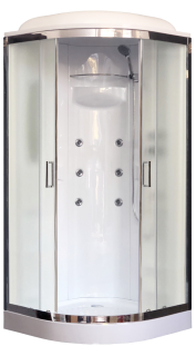 Душевая кабина Royal Bath HK стекло матовое 90x90см RB90HK2-M-CH