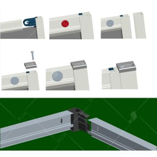 Душевой уголок RGW CL-48B (CL-14B + Z-050-1B) 32094802-014 120x100см чёрный