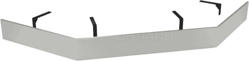 Экран для поддона RGW N/ST-61 100*100 (трапеция) (Белый)