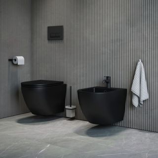 Подвесное биде IDDIS Blanco BLARB02i82 чёрный матовый