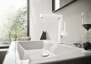 Смеситель для раковины Hansgrohe Finoris 76060700 белый